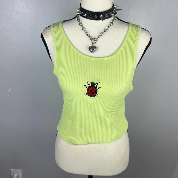 dELiA*s Tops - Delias green lady bug